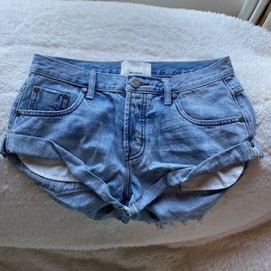 One teaspoon bandit low rise jean shorts